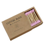 Coton-tiges Bambou<br> Bio Rose - Bambou Boutique