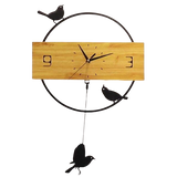 Horloge Oiseau Des Jardins | Bambou Boutique