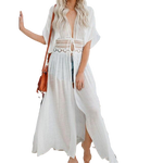 Paréo Robe Blanc | Bambou Boutique