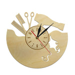 Horloge Bambou<br> Coiffeur - Bambou Boutique