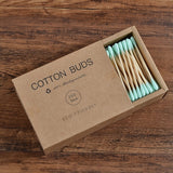 Coton-tiges Bambou<br> Bio Bleu Ciel - Bambou Boutique