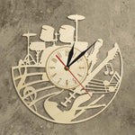 Horloge Bambou<br> Musique - Bambou Boutique
