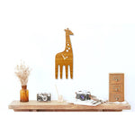 Horloge Bambou<br> Girafe - Bambou Boutique