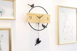 Horloge Bambou<br> Oiseau Des Jardins - Bambou Boutique