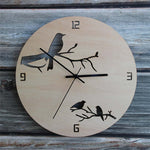 Horloge Bambou<br> Oiseau - Bambou Boutique