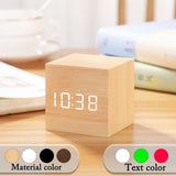 Horloge Bambou<br> Cube - Bambou Boutique