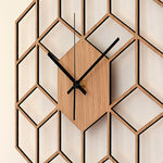 Horloge Bambou<br> Géométrique - Bambou Boutique