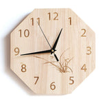 Horloge Bambou<br> Octogone - Bambou Boutique