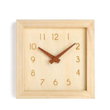 Horloge Bambou<br> Carré - Bambou Boutique