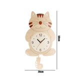 Horloge Bambou<br> Chat - Bambou Boutique