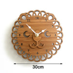 Horloge Bambou<br> Lune - Bambou Boutique