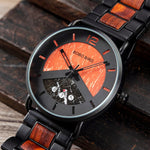 Montre Bambou<br> Orange - Bambou Boutique