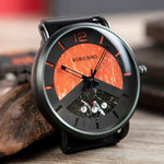 Montre Bambou<br> Orange - Bambou Boutique