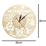 Horloge Bambou<br> Vétérinaire - Bambou Boutique