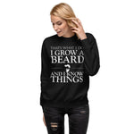 Pull Beard Femme | Bambou Boutique